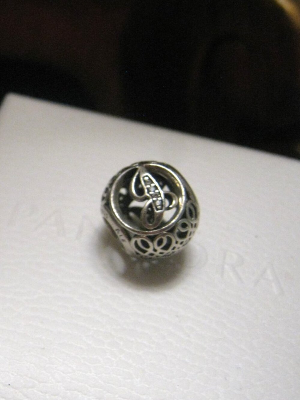 PANDORA Vintage Letter 'J' - 40$